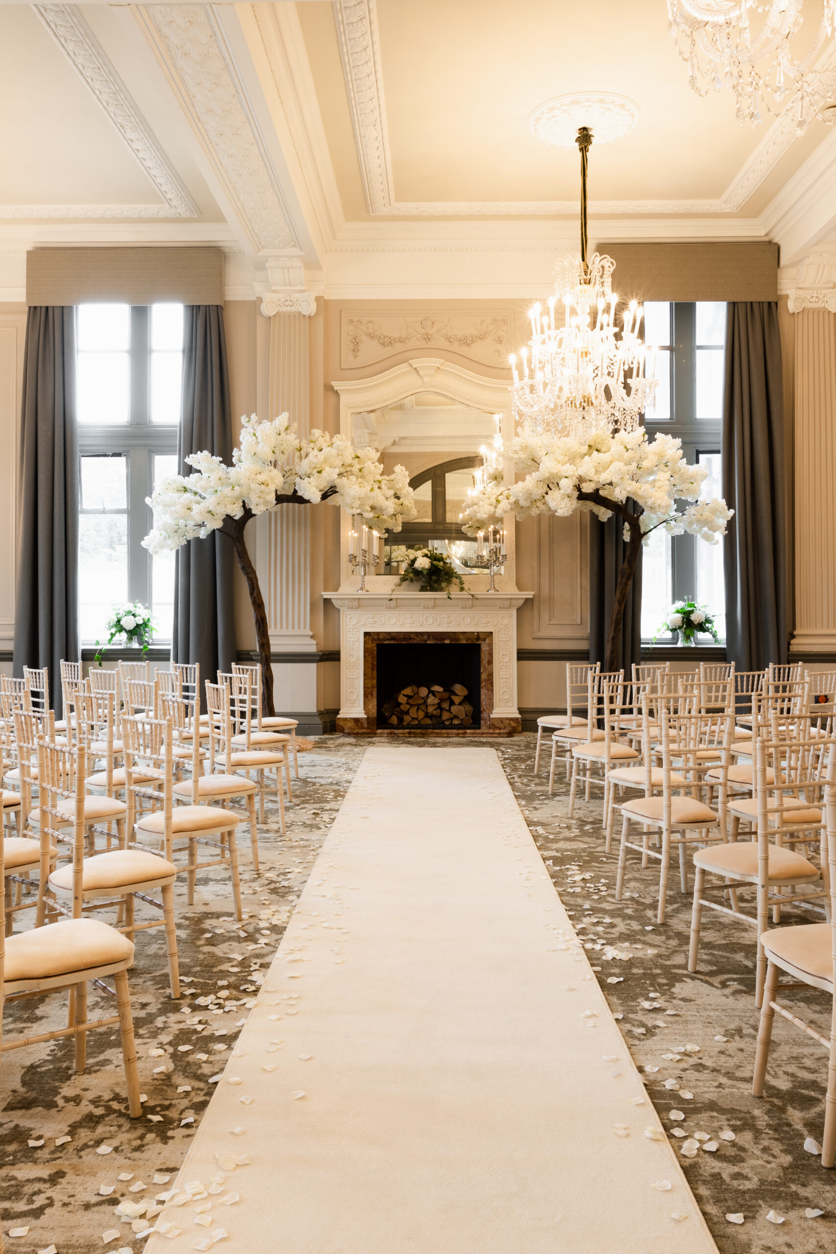 Ivory blossom canopy
